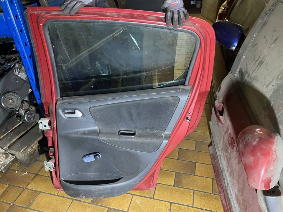 Tür hinten rechts Peugeot 307 rot metallic in Bad Sassendorf