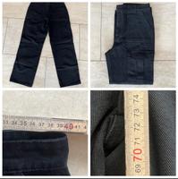 Stylische Dark Black Cargo Baggy Jeans Neu Brandenburg - Falkensee Vorschau