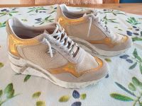 Cetti Sneaker Pumps Gr. 39 beige gold gemustert Baden-Württemberg - Östringen Vorschau