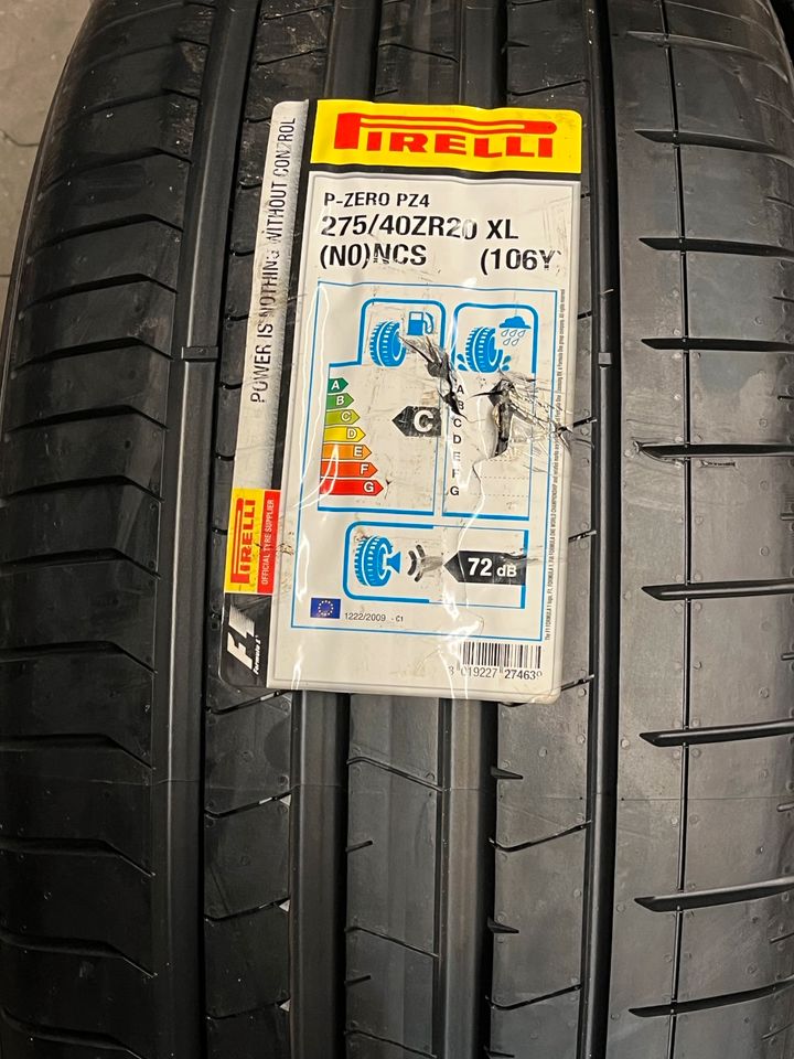 4x NEU 275/40 ZR20 Pirelli P-Zero PZ4 N0 PNCS Sommerreifen in Pattensen