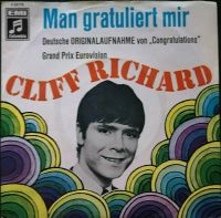 Cliff Richard Vinyl-Single auf Deutsch aus 1968 Hamburg Barmbek - Hamburg Barmbek-Süd  Vorschau