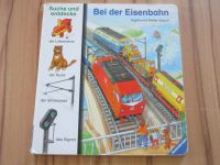"Bei der Eisenbahn" Buch Bilder erkennen 2 - 5 Jahre Dieter Büsch Dresden - Prohlis-Nord Vorschau