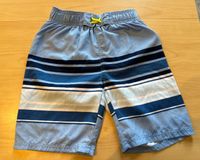 Badehose Badeshorts für Jungen Gr. 134 blau weiß gestreift Berlin - Mahlsdorf Vorschau