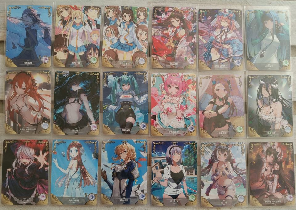 Goddess Story TCG 10cent pro R - Waifu Anime Manga Karten in Neuhof