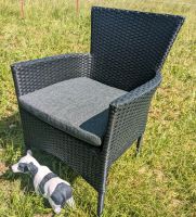 Sensline Gartenstuhl Marshall Polyrattan stapelbar black Neuware Schleswig-Holstein - Schieren Vorschau