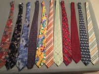 Krawatten verschiedene Farben und Muster kaum getragen Rheinland-Pfalz - Steinweiler Pfalz Vorschau