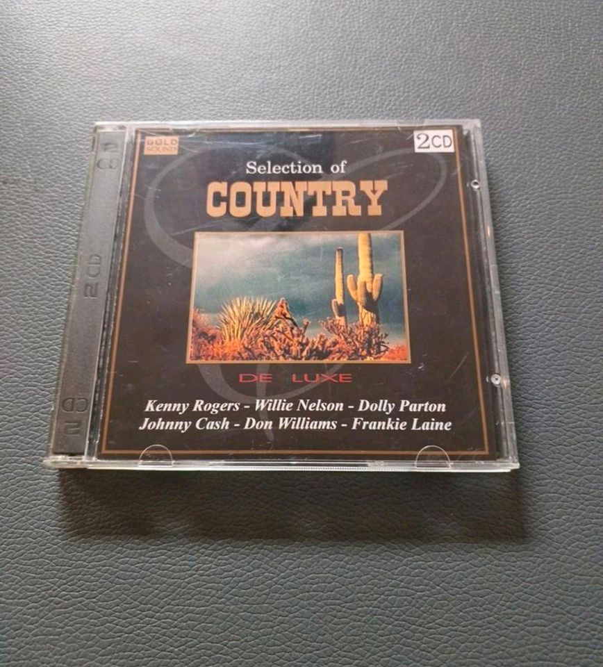 CD Country Selection of Country 2 CD's in Schwieberdingen