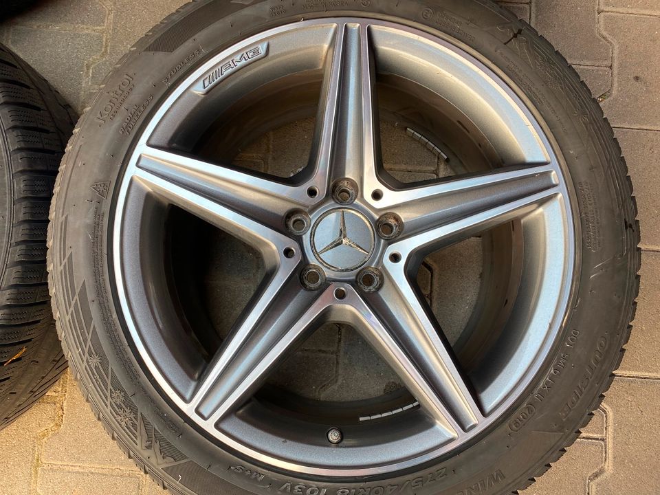 18 Zoll Mercedes AMG E Klasse W213 S213 8J 9J x 18 245/45 275/40 in Klein-Winternheim