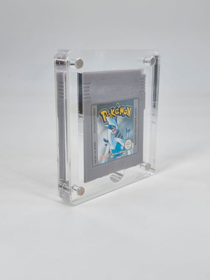 Nintendo Gameboy | Pokemon Silberne Edition + Case | Silber | Top in Hannover