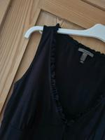 mng basics Mango Top L Shirt romanti  VAusschnitt Shirt schwarz Hessen - Bad Arolsen Vorschau