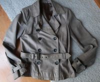 ORSAY Damen Leder Jacke beige Gr. 38 Frankfurt am Main - Bonames Vorschau