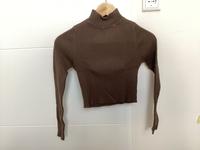 Pull & Bear Crop Oberteil dunkelbraun Nordrhein-Westfalen - Dorsten Vorschau