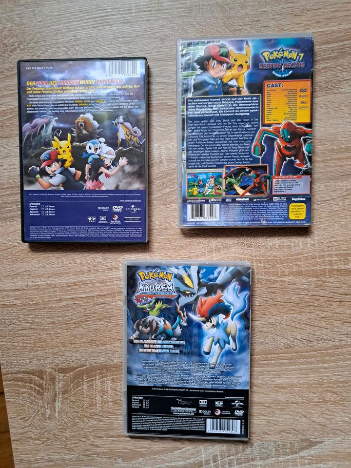 Pokemon verschiedene DVDs in Blaufelden