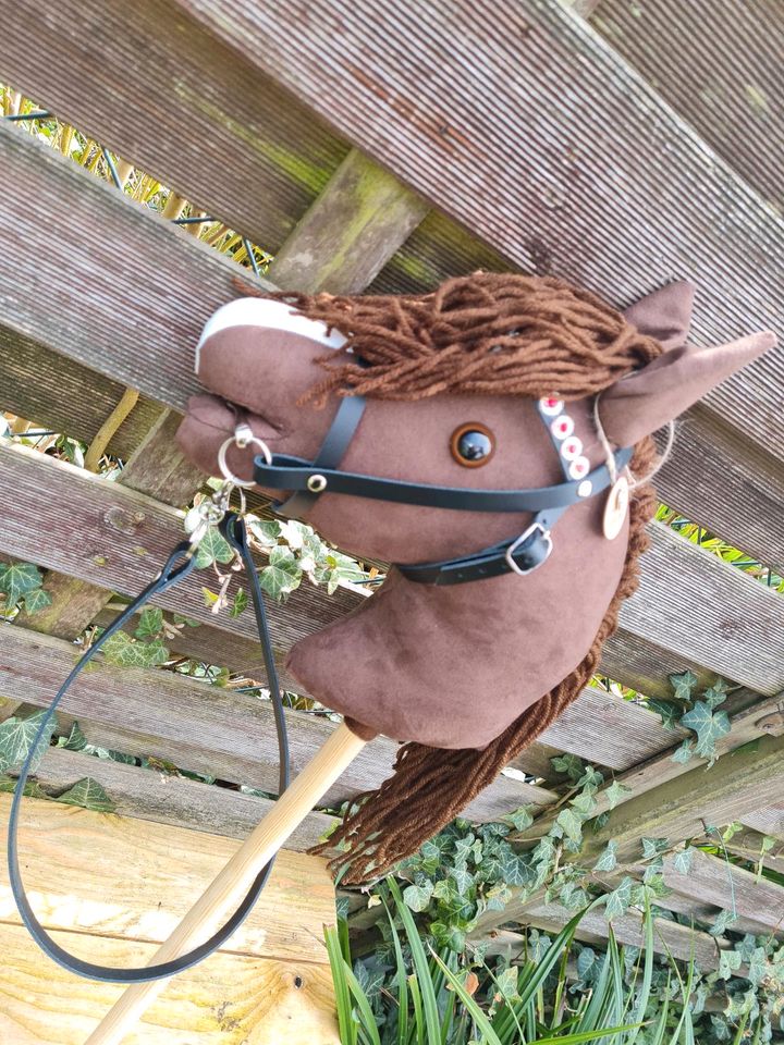 Hobby horse, hobbyhorse, Steckenpferd, hobbyhorsing.Handarbeit in Überherrn