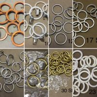 Verschiedene Ringe für Gardinen u. Vorhänge Metall & Kunststoff Bayern - Böhmfeld Vorschau