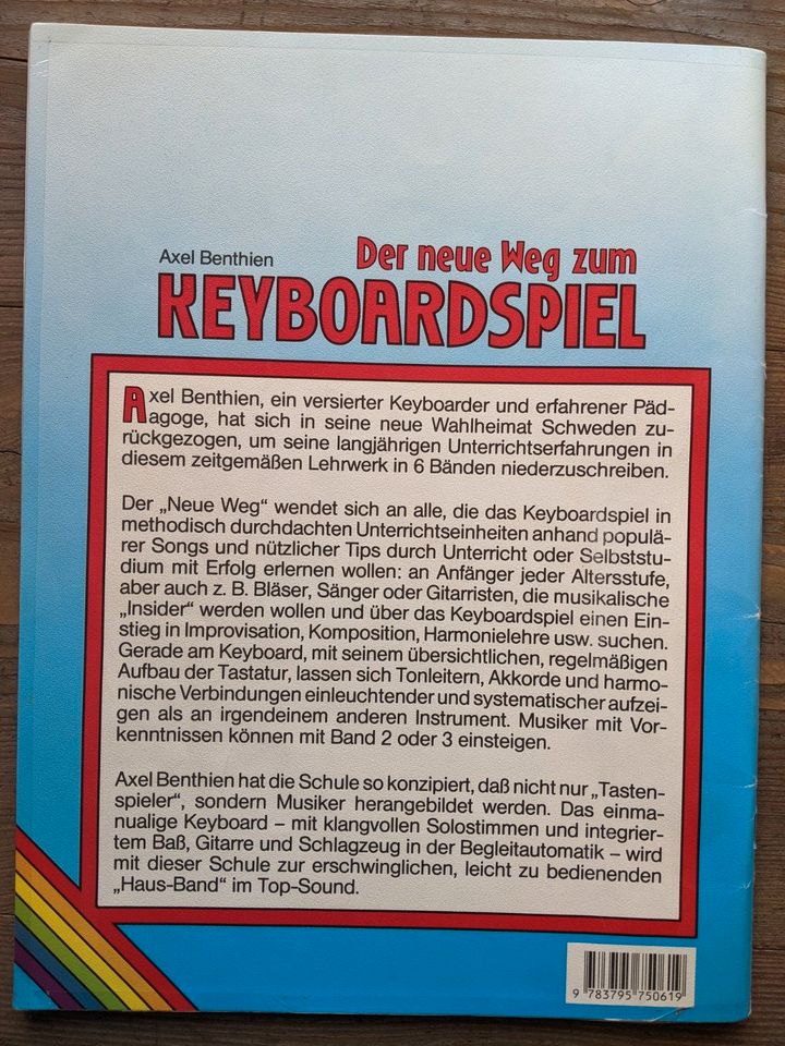 Keyboard Notenhefte - Set oder einzeln in Wallgau