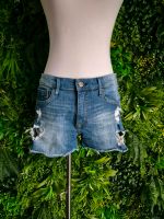 &denim shorts jeansshorts L 40 used ripped Saarland - Mandelbachtal Vorschau