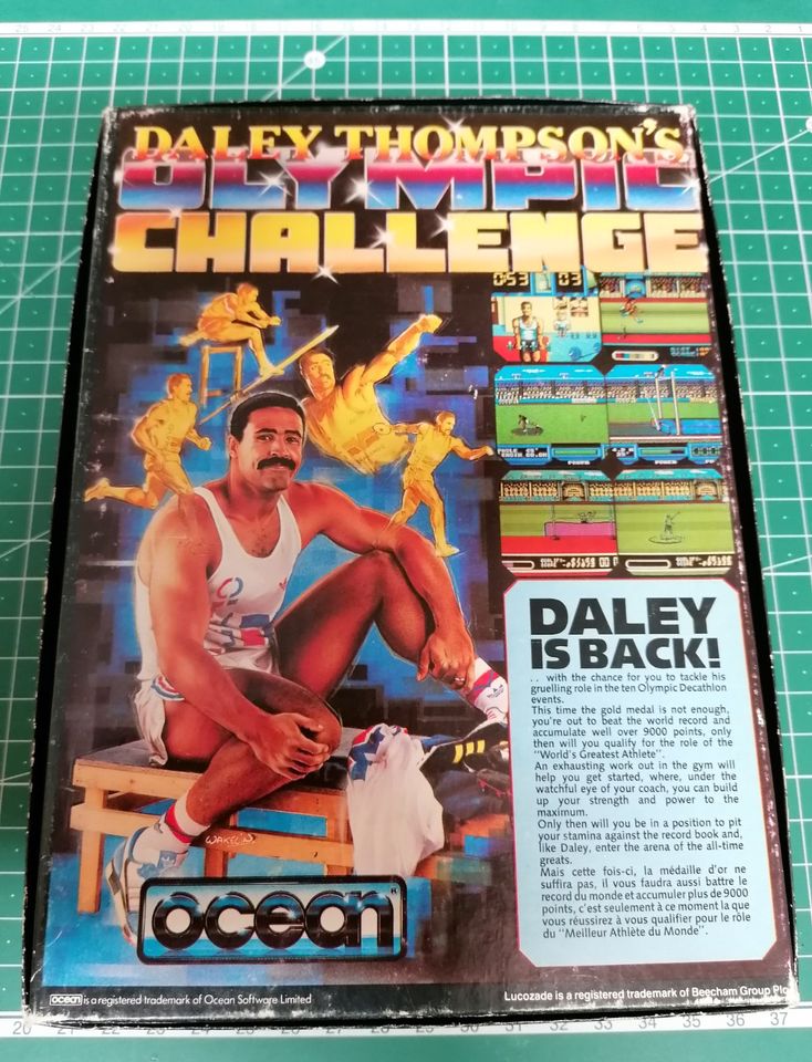 Commodore 64 (C64) Daley Thompsons Olympic Challenge in Dillingen (Donau)