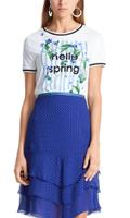 ✨ Frühlingshaftes Designer T-Shirt Marc Cain weiß N1 ❣️ Berlin - Steglitz Vorschau