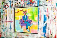 Gemälde, Street Art, Pop Art, Bilder, Pink Panther, Unikat Berlin - Charlottenburg Vorschau