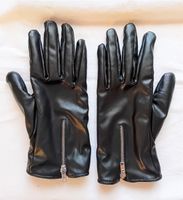 schwarze Bershka Damen Handschuhe mit Reissverschluss Frankfurt am Main - Preungesheim Vorschau