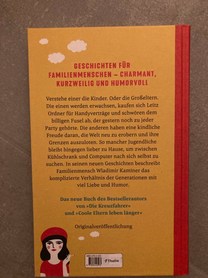 Buch Rotkäppchen raucht auf dem Balkon Wladimir Kaminer Roman in Hamburg