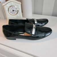 Zara "Basic" Lack Slipper Gr. 39 Frankfurt am Main - Rödelheim Vorschau