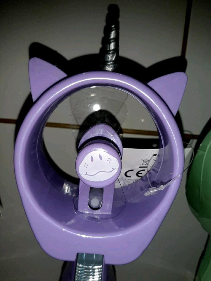 Handventilator mit Sprühfunktion im Einhorn-Design in 4 Farben in Osterode am Harz