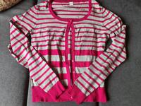 Strickjacke grau Pink gestreift Größe 36 s.Oliver Hessen - Lampertheim Vorschau