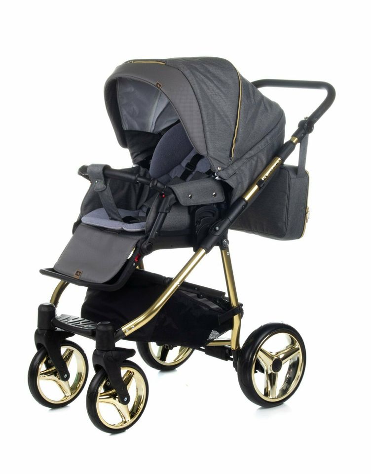 Kinderwagen Adamex Reggio Special Edition 3in1 Y302 Rose-Gold in Leipzig