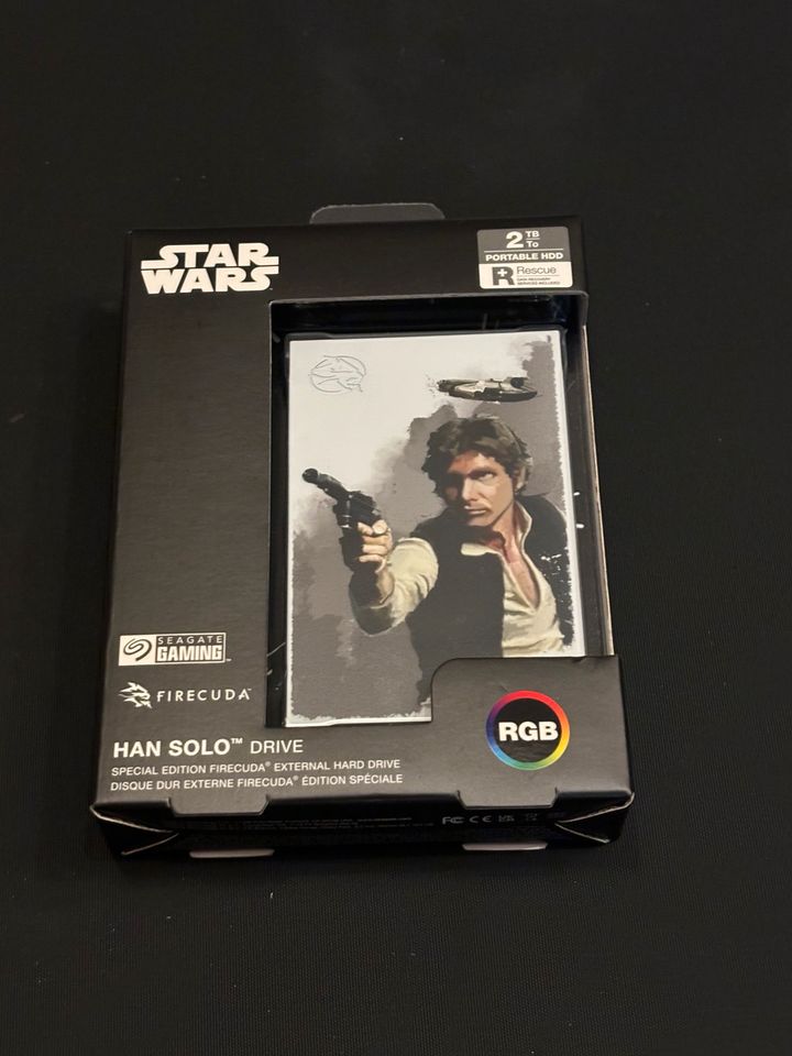 Star Wars Han Solo Seagate Gaming Festplatte 2TB in Ludwigshafen
