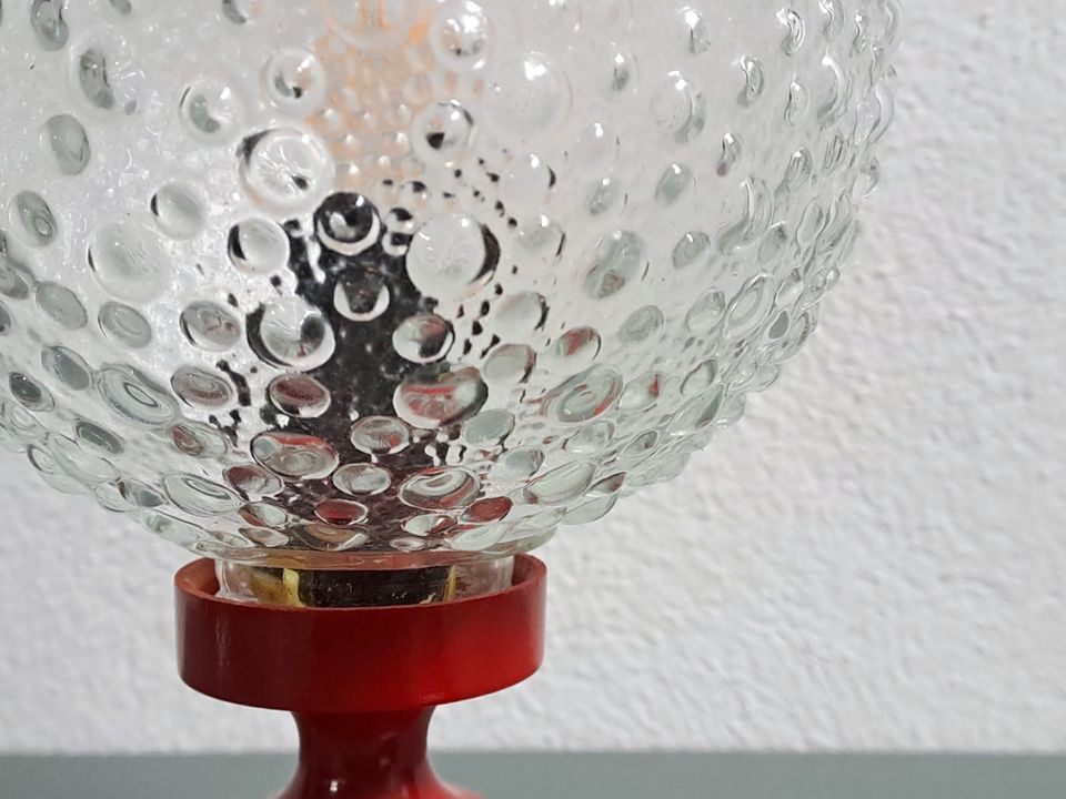 Nachttischlampe 70er J. Kugellampe Bubble Lamp Space Age Vintage in Dresden