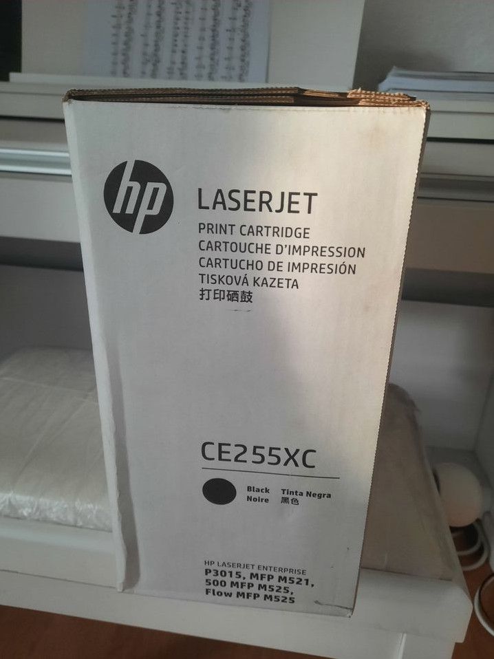 ORIGINAL TONER HP LASERJET 55X CE255XC SCHWARZ NEU VERSIEGELT in Erkrath