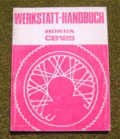 Orig WHB HONDA CB 125 ( Twin ), '74, deutsche Ausg. - TOP Niedersachsen - Zeven Vorschau