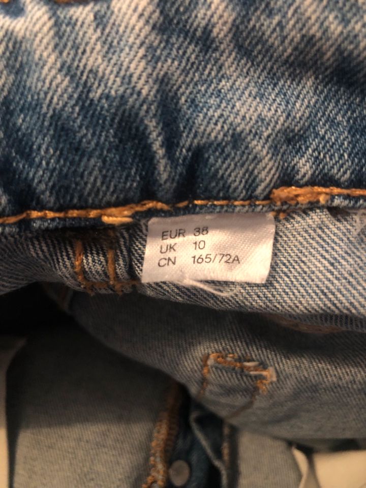 Jeans Mom H&M Gr. 38 (M) Damen in Bad Kreuznach