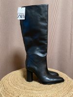 Stiefel für Damen, Neu, Zara, Gr. 36 , schwarz, Echtes Leder Nordrhein-Westfalen - Witten Vorschau