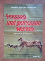 FRESSEN UND GEFRESSEN WERDEN - Kinoplakat A1 - Gefaltet - 1974 Hessen - Bensheim Vorschau