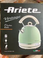 Ariete Vintage Wasserkocher rund 1,7 L grün, Leistung: 2000W, OVP Brandenburg - Rehfelde Vorschau