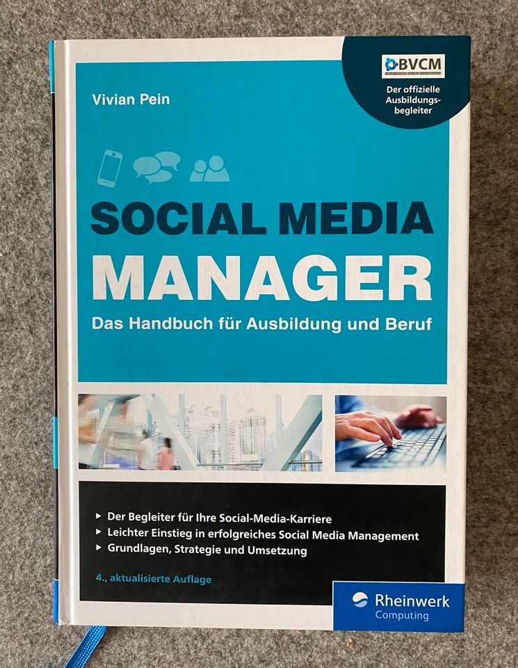 Social Media Manager Handbuch von Rheinwerk in Stuttgart