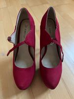 High Heels Justfab Nadine rot samt 8,5/39 - wie neu Bayern - Fürth Vorschau