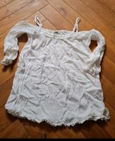 Mavi Oberteil weiss Bluse Sommer Boho Bommel S 36 Nordrhein-Westfalen - Viersen Vorschau