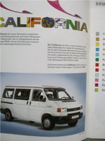 VW T4 California 1991 Wohnmobil Konstruktion SSP Katalog Nordrhein-Westfalen - Minden Vorschau