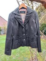 Damen Vintage Lederjacke von David Moore, dunkelbraun, Größe 40 Nordrhein-Westfalen - Langenfeld Vorschau