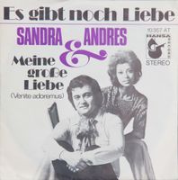 Sandra & Andres - "Es gibt noch Liebe" - 7inch Vinyl-Single Bayern - Mömbris Vorschau