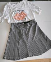 Marken Outfit Damen Set EDC Rock M weißes Shirt oui 40 only you Sachsen-Anhalt - Gommern Vorschau