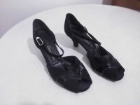 Damenschuhe peeptoes schwarz, echt Leder, Größe 5 von Dance Art Essen - Essen-Borbeck Vorschau