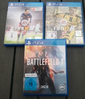 Spiele PS4, Fifa16, Fifa 17, Battlefield1 Brandenburg - Blankenfelde-Mahlow Vorschau