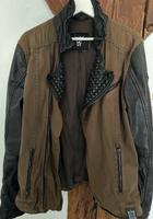 Tigha Lederjacke Braun mit Nieten Bayern - Neu Ulm Vorschau