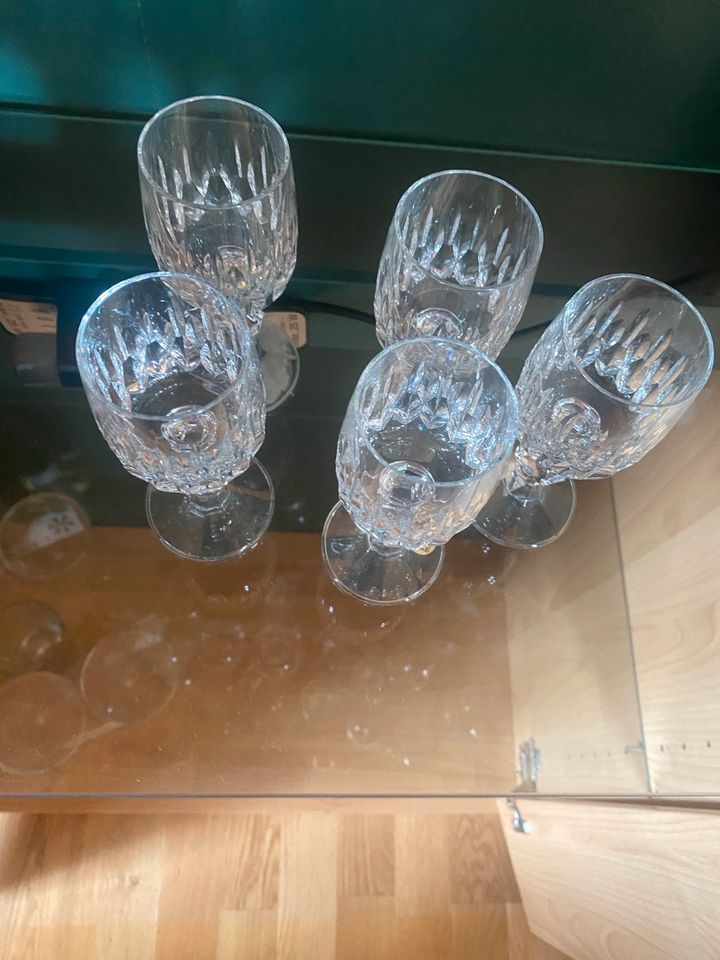 Bleikristall Gläser Set in Elze