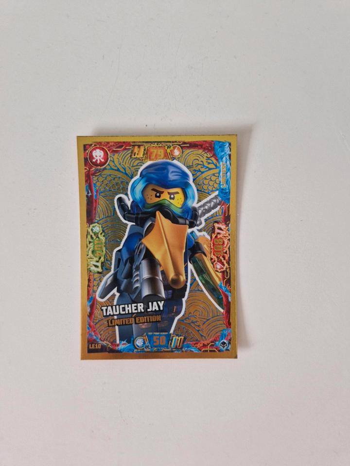 Lego Ninjago Taucher Jay Sammelkarte Neu Nr 10 Serie 7 Karte in Wartenberg